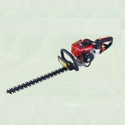 1E32F engine double side 25.5cc gasoline hedge trimmer made in china/two blades hedge trimmer